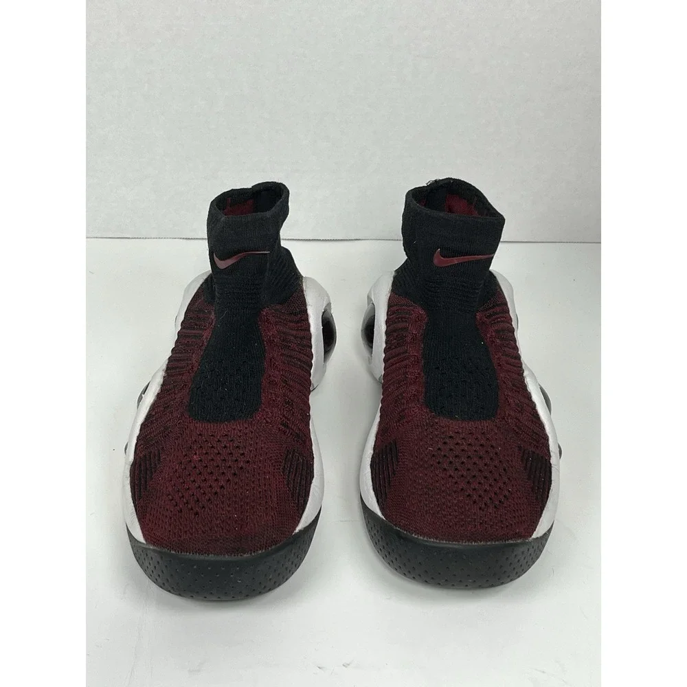 Nike Flight Bonafide Team Varsity Red Size 7Y M Womens 8.5 Fly Knit Bug Eyed EUC